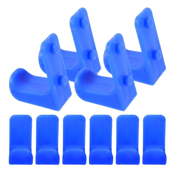 HEMOTON 10 Pcs Table Hooks for Hanging Bags Purse Hanger Holder Portable Foldable
