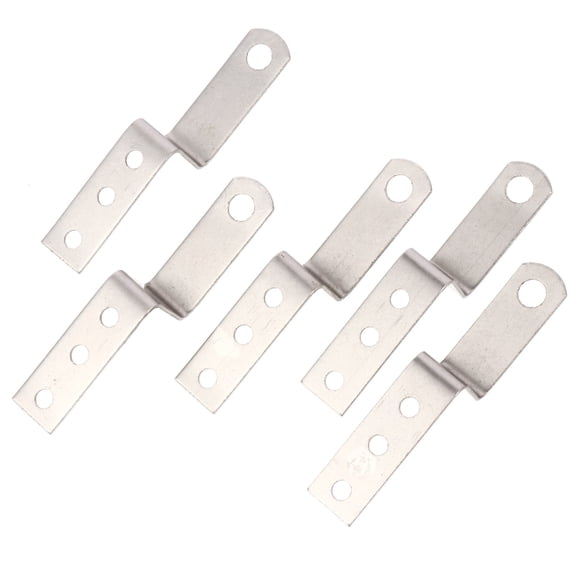 EXHUMKY 10-Piece Iron Frame Hanging Kit with 30 Screws for Secure Wall Mounting and Easy Picture Frame Installation