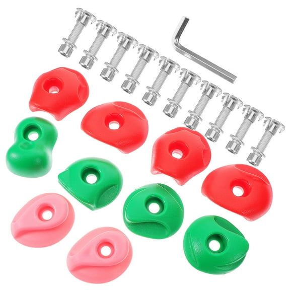 HEMOTON 10 Sets for Kids Playground Accessories Climbing Rocks Indoor Child