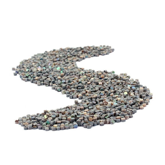 HEMOTON 100 PCS Guitar Fret Inlay Dot Side Position Marker Decal 2mm for Electric Bass GF54A