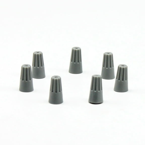 HEMOTON  100 PCS Terminal Block Crimping Cap Closed End Terminals Quick Screw Joints