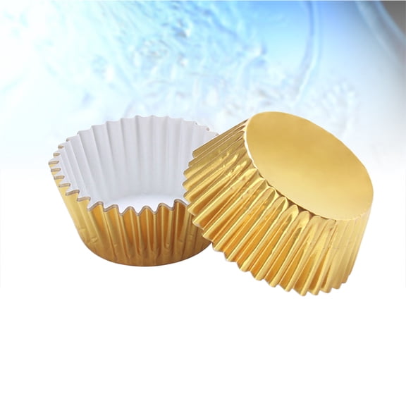 HEMOTON  100 Pcs Cake Cupcake Tray Elegant Liners Fancy Cupcakes