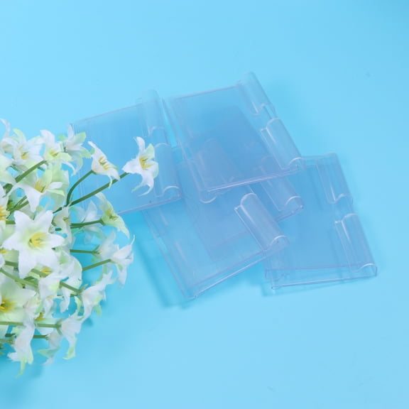 HEMOTON  100 Pcs Labels for Storage Containers Stickers Price Tag Shop Tags Transparent