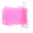 thumbnail image 1 of SOPOTUTU 100Pcs Pink Gauze Bags Drawstring for Wedding Candy and Small, 1 of 8