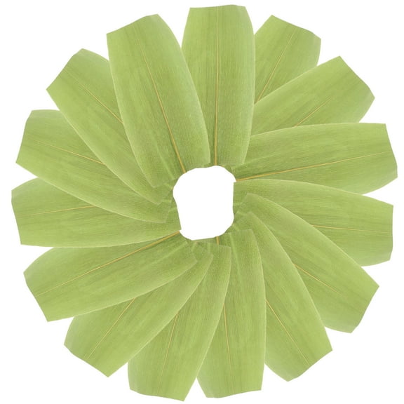HEMOTON 100 Pcs Plate Serving Bamboo Leaves Decoration Sushi Decorative