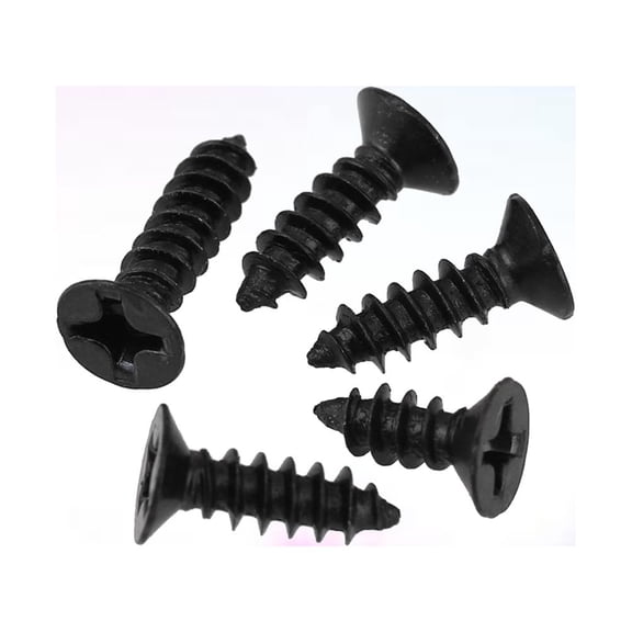 SOPOTUTU 100Pcs Flat Head Drywall Screw Stainless Steel with Flush Surface Design