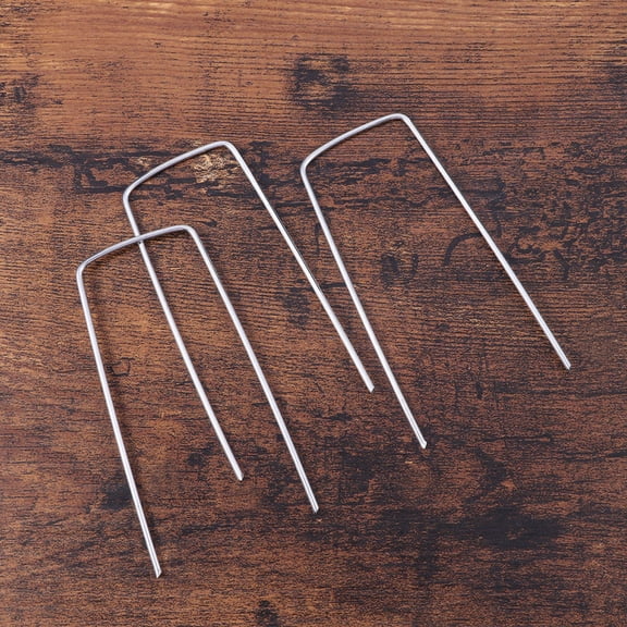 HEMOTON 100 Pcs Turf Nails for Artificial -shaped Ground