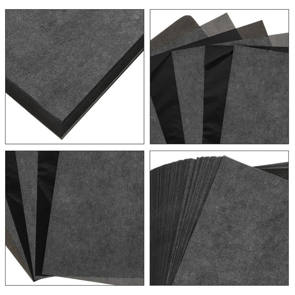 HEMOTON 100 Sheets Drawing Carbon Transfer Paper 28x21x0.1cm Black