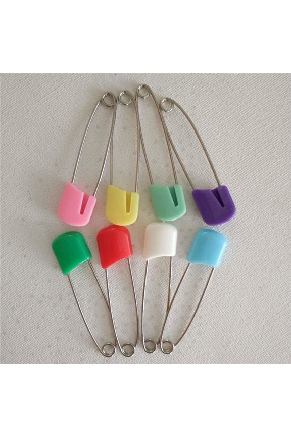 100Pcs Bread Tip Pin Safe Pin Not Easily Deformed For Blankets Quilt Scarf Clothing