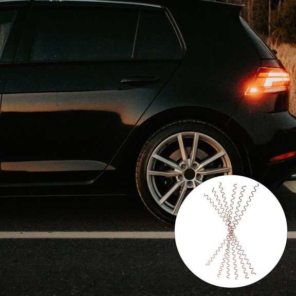 HEMOTON 100pcs Vehicle Bumper Repair Welding Wire Denting Repairing Welding Wire Welding Panel Pulling Car Repair Accessory