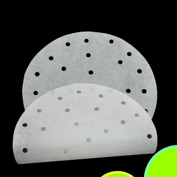 SOPOTUTU 100-Pack Non-Stick Fryer Paper Liners for Crispy, Flavorful Cooking and Hassle-Free Cleanup