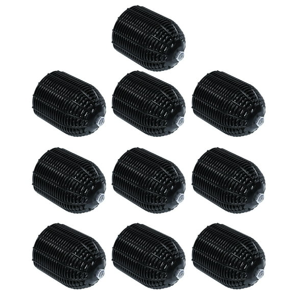 HEMOTON 10Pcs Simulation Rattan String Light Lampshade Lamp String Plastic Lampshade Decor