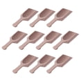 thumbnail image 1 of SOPOTUTU Set of 10 Small Wooden Scoops for Coffee, Spices, Salt, Sugar - Ideal for Kitchen, Household, Restaurant Use, 1 of 8