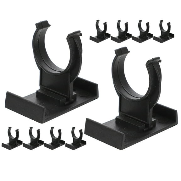 HEMOTON 10pcs Cabinet Feet For Kitchen Cabinets Bookshelves Storage Units Furniture Leveling Feet Clip Furniture Leg Clamp For Leveling Support
