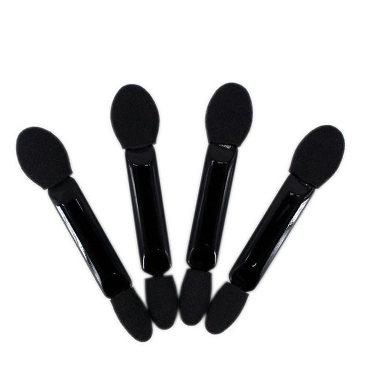 Duorime New 7pcs Black Oval Toothbrush Makeup Brush Set Cream