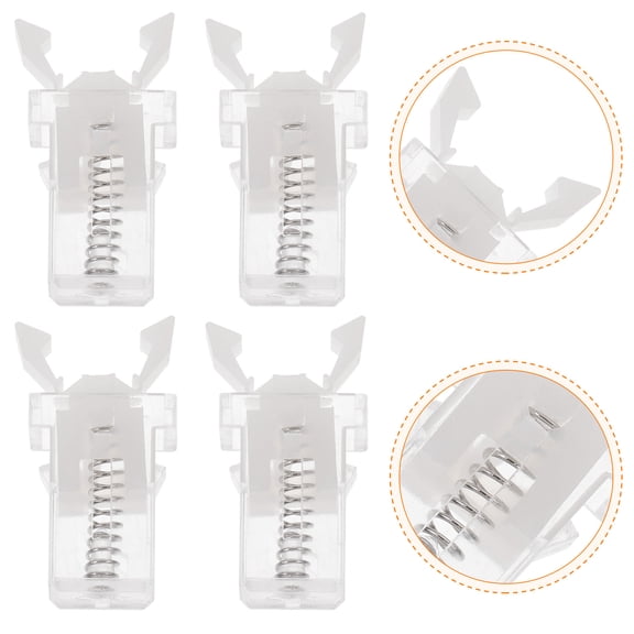 HEMOTON 10pcs Garbage Can Switch Garbage Can Replacement Buckle Latches Trash Can Push-type Switch