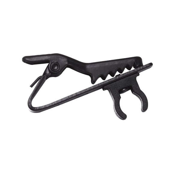 SOPOTUTU 10pcs Universal Microphone Clips Iron Lapel Tie Clips for Lectures, Shows, Presentations, and Public Speaking