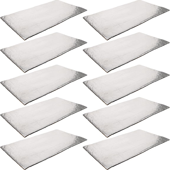 HEMOTON 10pcs Sound and Heat Insulation Mats for Engine Compartment Car Heat Insulation Mat Automotive Sound Deadening Mat Sound Deadener