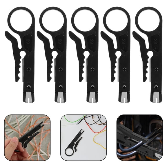 HEMOTON 10Pcs Electrical Wire Cutters for Cable Maintenance Suitable for Nonprofessionals and Professionals