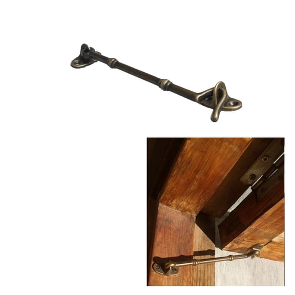 HEMOTON 12 CM Heavy Duty Door Hook Lock with Screws Included for Secure Hanging and Storage