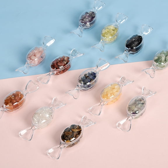 HEMOTON 12 Candy Rocks Candy Gemstones Novel Candy Ornament Child 8.2x2.5x2.3cm