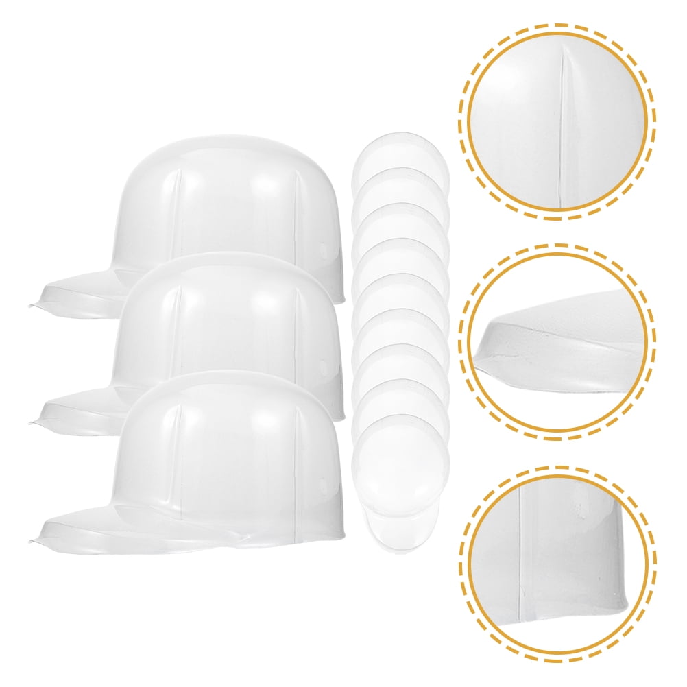 HEMOTON 12 Pcs Baseball Cap Stand Hat Showcase Display Shelf Travel ...