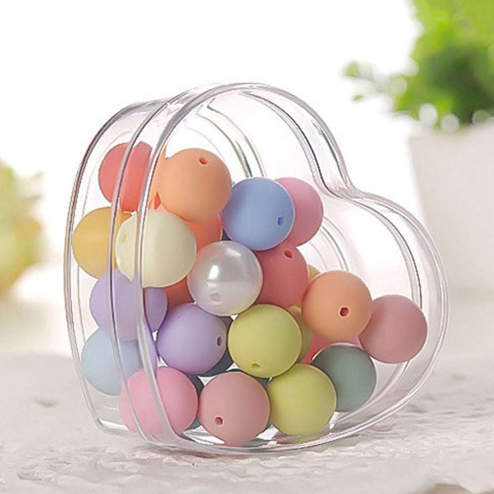 HEMOTON 12 Pcs Candy Boxes Packaging Container Clear Bridesmaid ...