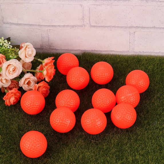 HEMOTON 12 Pcs Golf Training Balls for Indoor Use Approach Shot Practice