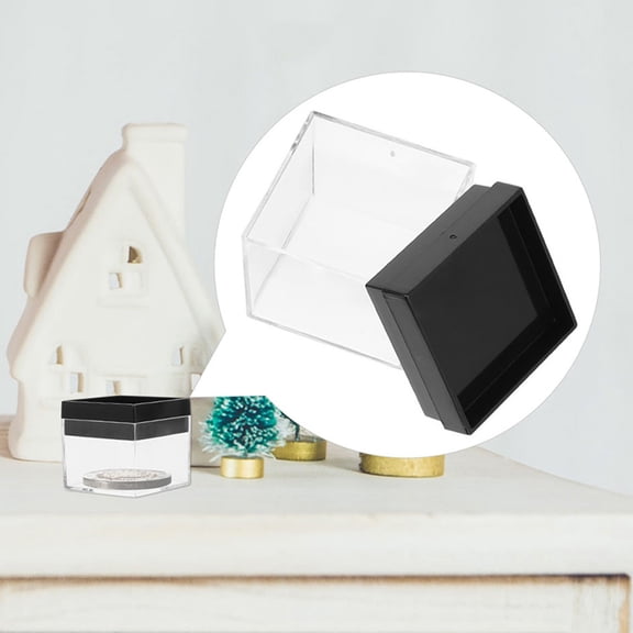 HEMOTON  12 Pcs Mineral Display Case Shadow Boxes Cases Collectibles