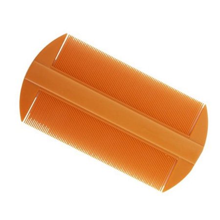 HEMOTON 12pcs Double Sided Double Sided Fine-toothed Combs for Flea Lice Dectection (Random Color)