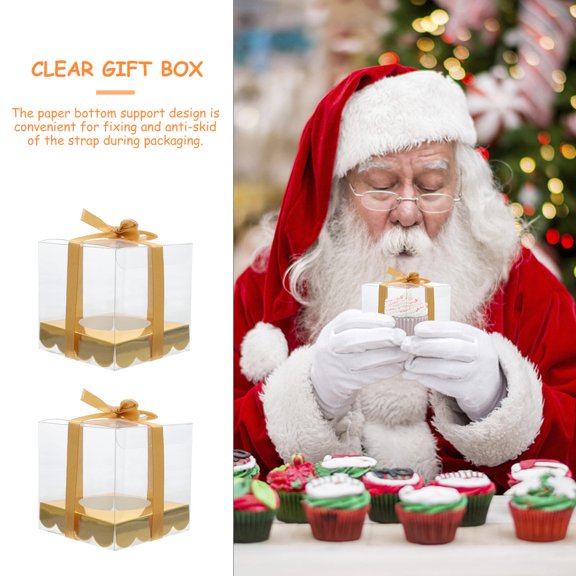 SOPOTUTU Cake Packing Box Cake Boxes 12pcs for Chocolates