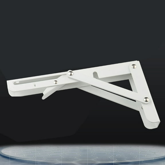 HEMOTON  14 Inch Wall Hanging Shelves Desktop Folding Bracket