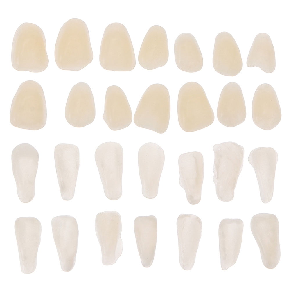HEMOTON 150Pcs Oral Teeth Veneers Temporary Dental Veneers Porcelain