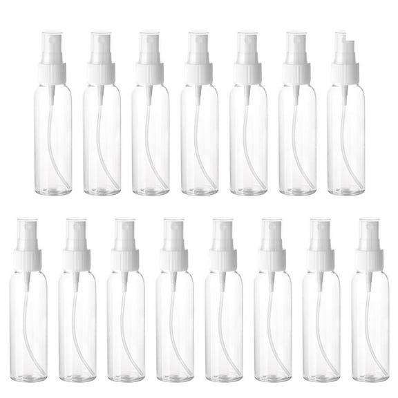 HEMOTON 15Pcs Mini Spray Bottle Travel Size 12.00X3.50X3.50In For Outdoor Activities