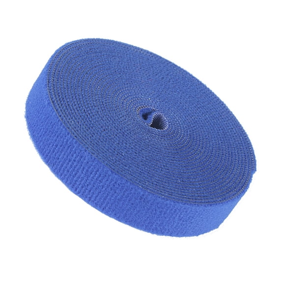 HEMOTON 1M Cable Straps Hook and Loop Adhesive Reusable Fastening Cable Ties for Home Office Tablet PC TV Electronics Wires Organizer Management ( )