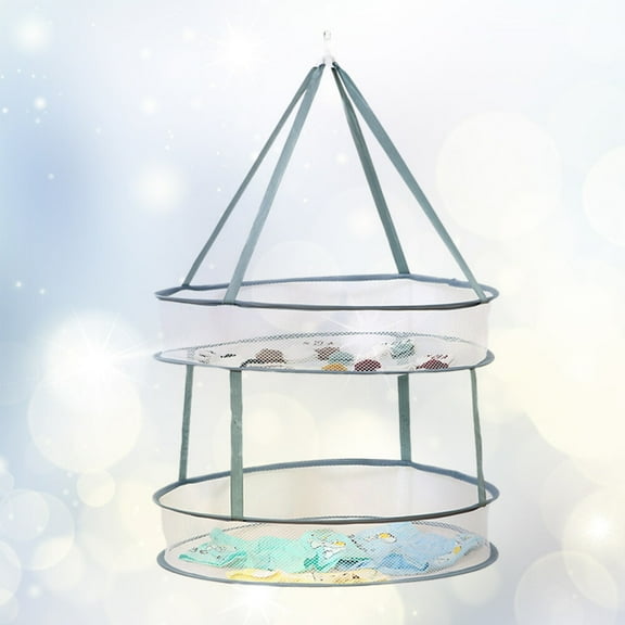 RENACLIPY Laundry Drying Basket Clothes Drying Net Cloth Air Circulation Home Users Outdoor 1Pcs