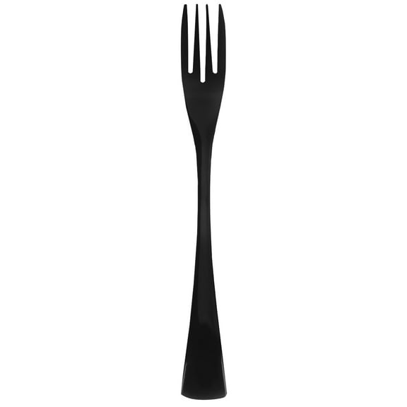 HEMOTON Black Stainless Steel Serving Fork, 1-Pack Lightweight Kitchen Utensil, and Easy to Clean