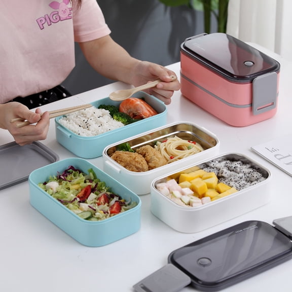 HEMOTON Lunch Box 1Pc Portable Meal Container for Takeaway Food Storage Sky-