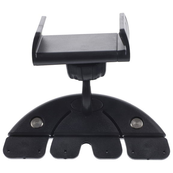 HEMOTON 1Pcs Car CD Slot Cellphone Holder Black ABS Square Universal Car Mount for Driving