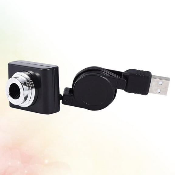 SOPOTUTU Black USB Webcam for Computer No Driver Installation Required