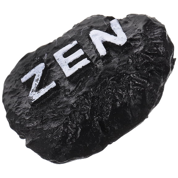 DEEPCRAFF Micro Landscape Stone Decor Mini Garden Lettering Stone Resin 1Pack