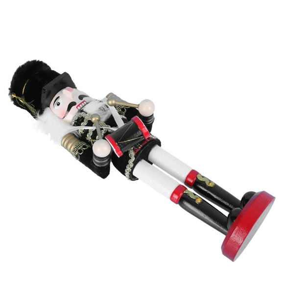 RENACLIPY Walnut Wood Home Ornament Black Desktop Decoration Christmas Holiday Decor 1 Piece