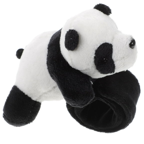 SOPOTUTU Adorable Stuffed Animal Slap Bracelet for Kids, Fuzzy Snap Band Toy Wrist Accessory