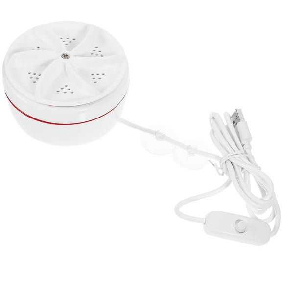 SOPOTUTU Compact Smart Washer, USB Powered Portable Mini Washing Machine, White, Ideal for Travel, Business Trips, and Small Loads