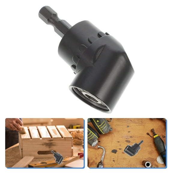 SOPOTUTU 105 Degree Angle Drill Attachment Adapter for Cordless Electric Drills Home Use and Projects