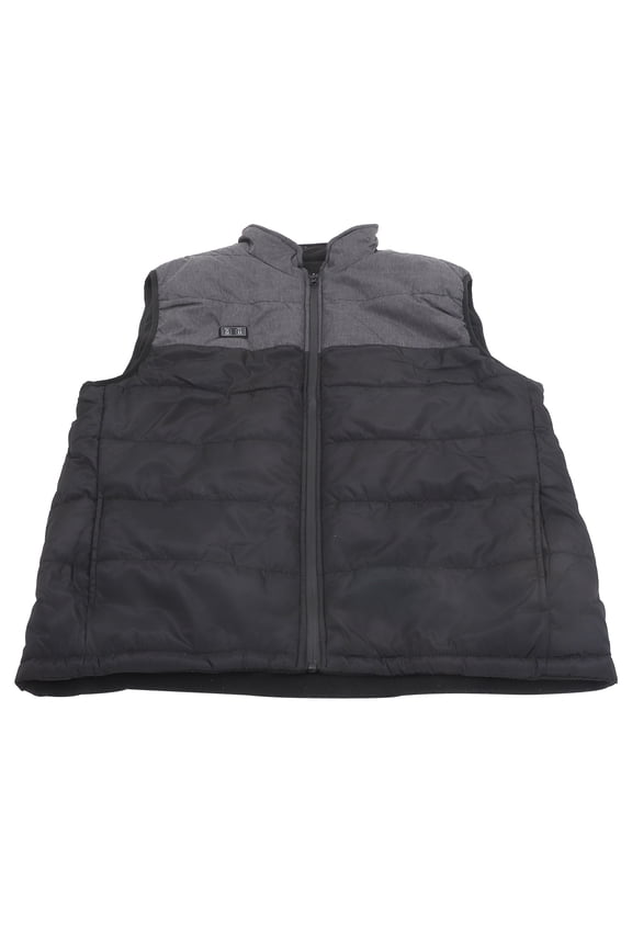 Phenofice Black Heated Vest for Men Adjustable Electric Warm Outerwear for Hiking Skiing