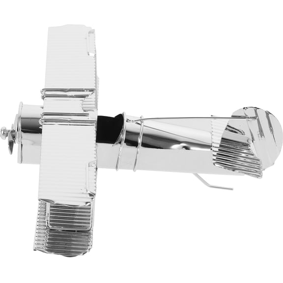 HEMOTON 1Set Miniature Ornament Small Model Green Air Plane Iron For Bar Decoration