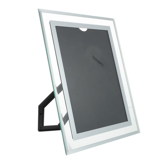 HEMOTON 1pc Indoor Desktop Photo Frame Crystal Photo Frame Ornament Photo Container