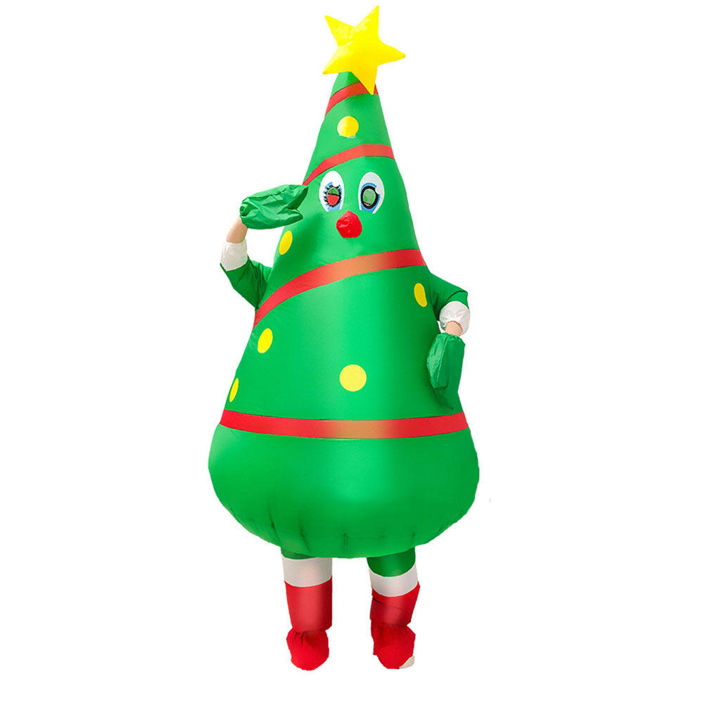 HEMOTON 1pc Inflatable Christmas Tree Costume Funny Party Cosplay Props for Adults