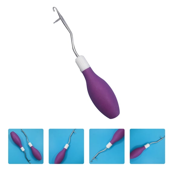 HEMOTON 1pc Knitting Needles Crochet Needles Practical Crochet DIY Rope Threader